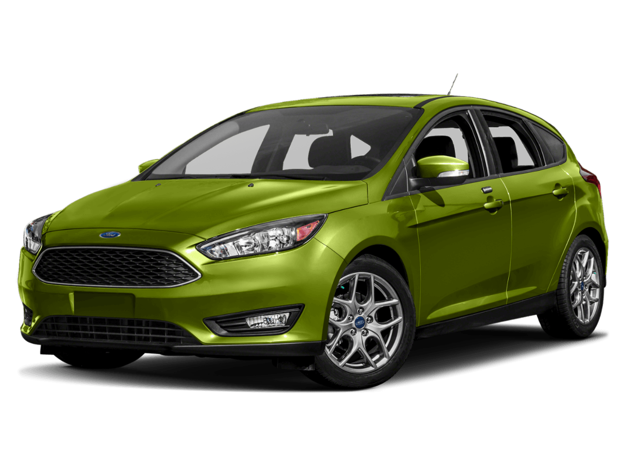 2018 Ford Focus SE Hatch - Front 3/4, facing to the left