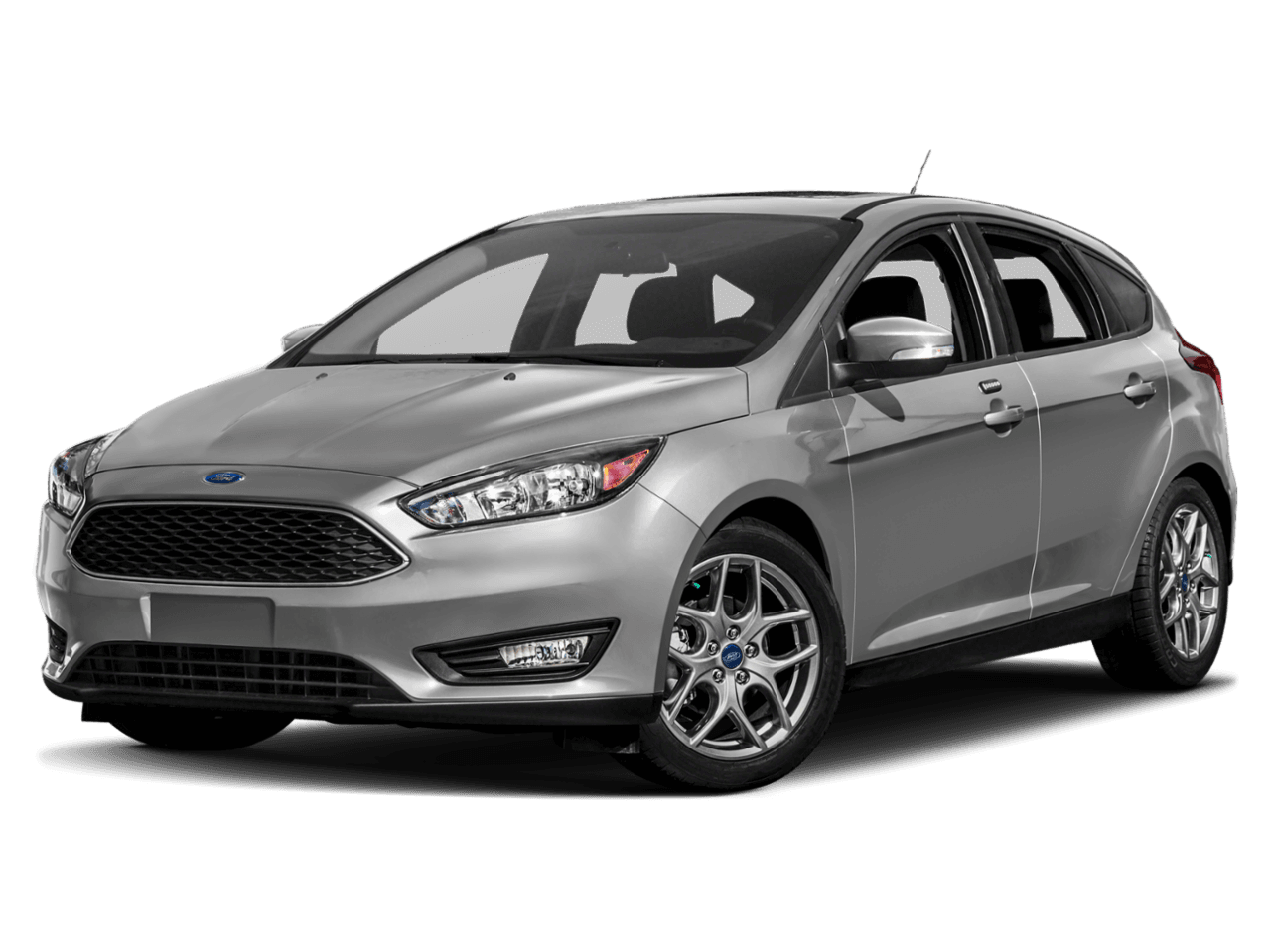 2018 Ford Focus SE Hatch - Front 3/4, facing to the left