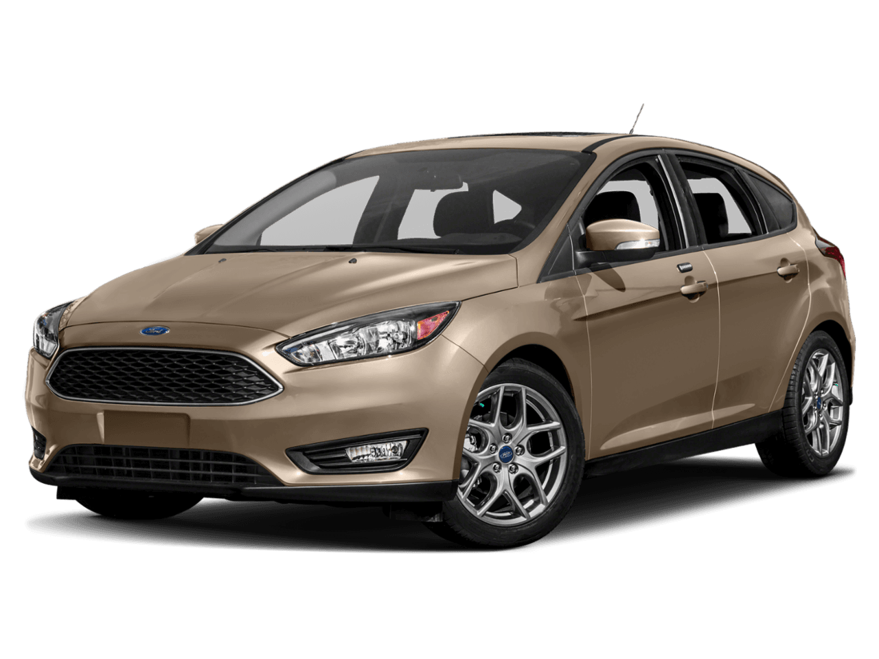 2018 Ford Focus SE Hatch - Front 3/4, facing to the left