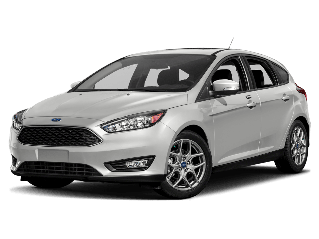 2018 Ford Focus SE Hatch - Front 3/4, facing to the left