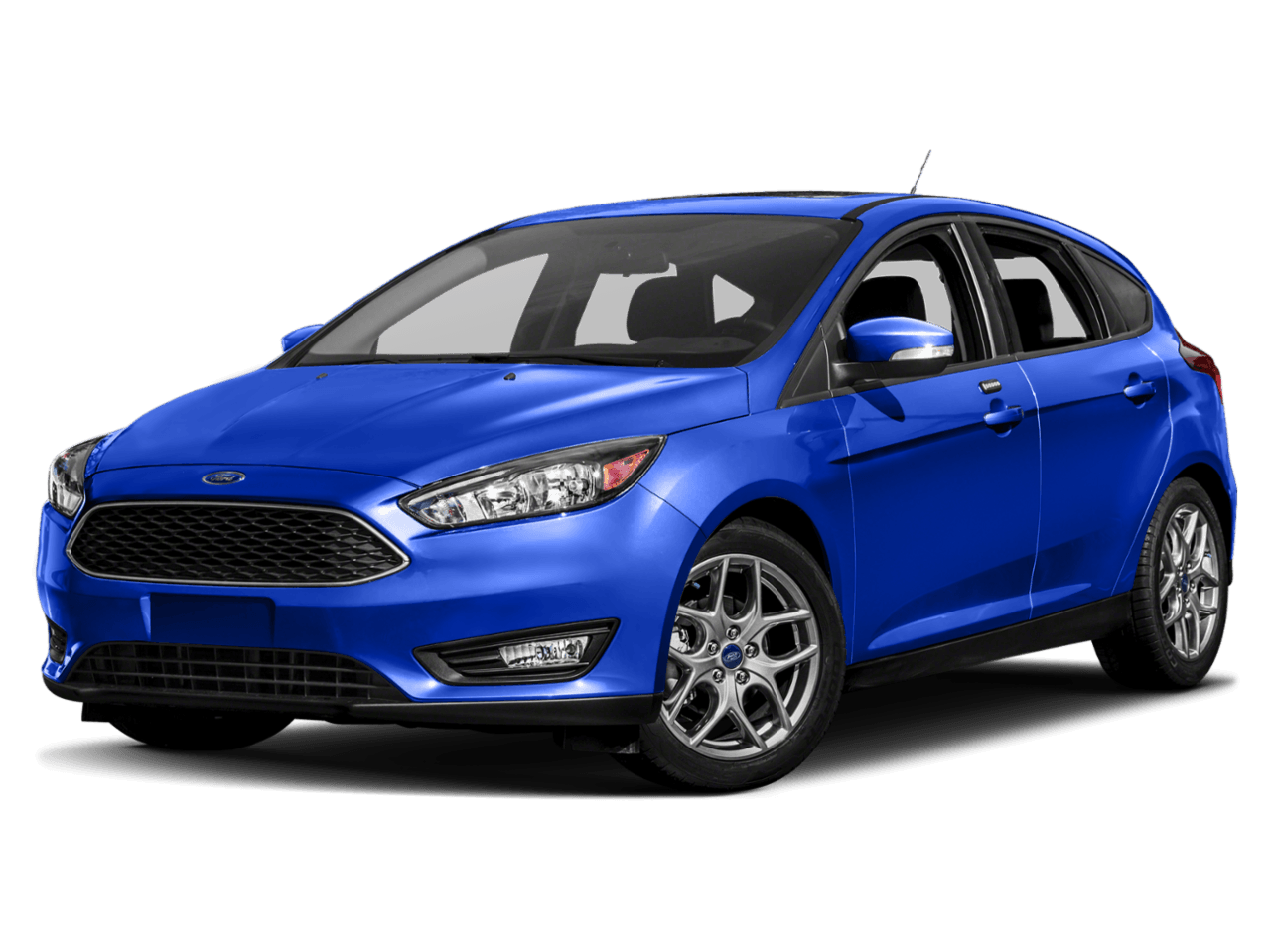 2018 Ford Focus SEL Hatch - Front 3/4, facing to the left