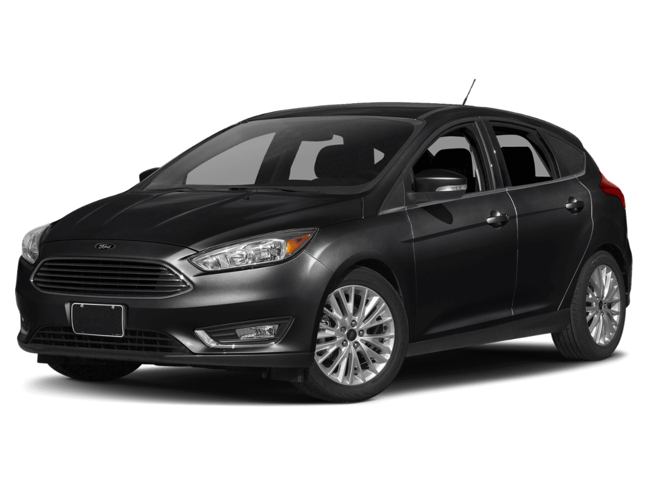 2018 Ford Focus Titanium Hatch - Front 3/4, facing to the left