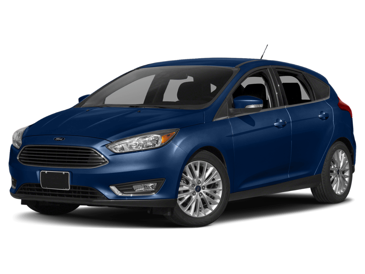 2018 Ford Focus Titanium Hatch - Front 3/4, facing to the left