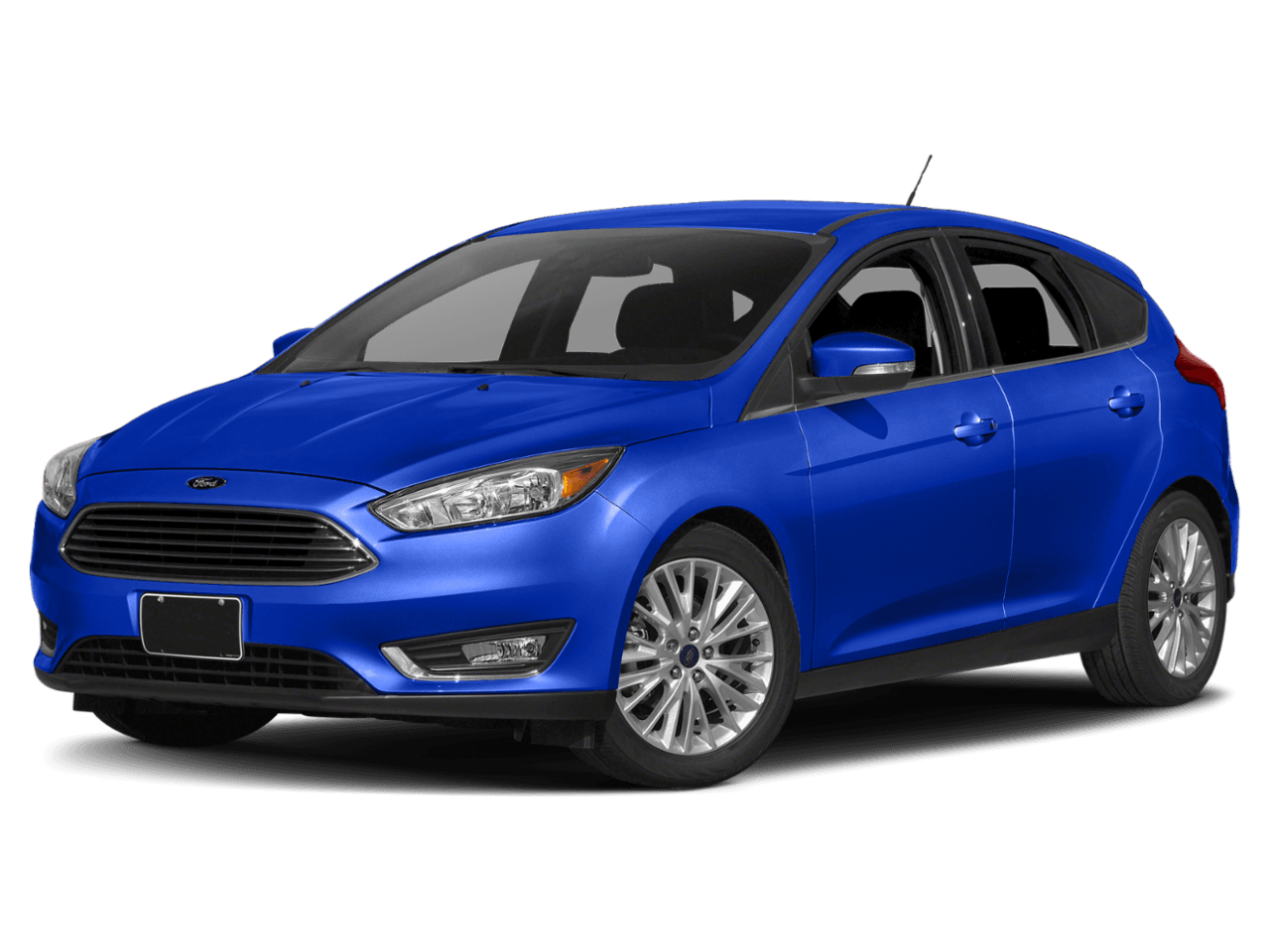 2018 Ford Focus Titanium Hatch - Front 3/4, facing to the left