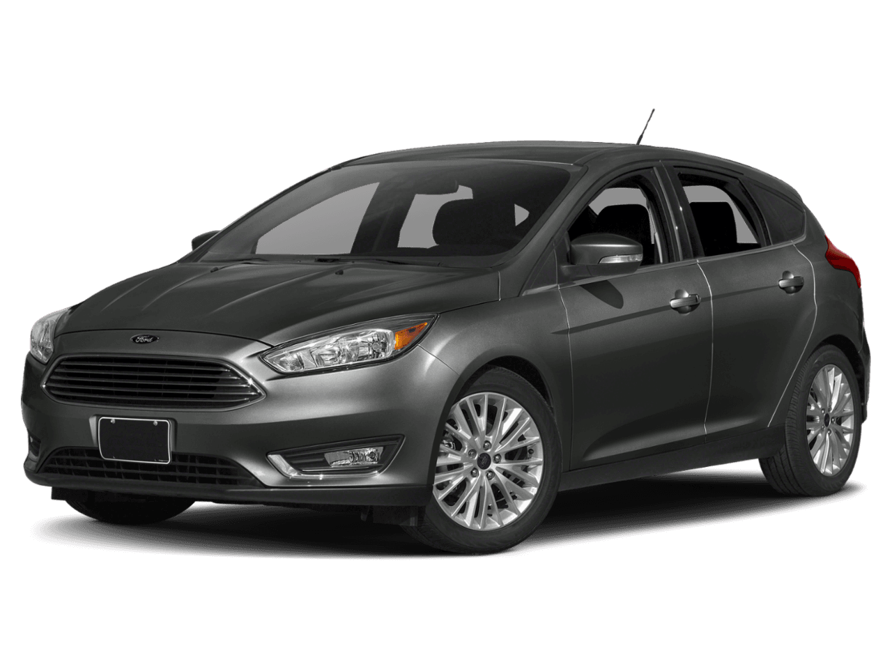 2018 Ford Focus Titanium Hatch - Front 3/4, facing to the left