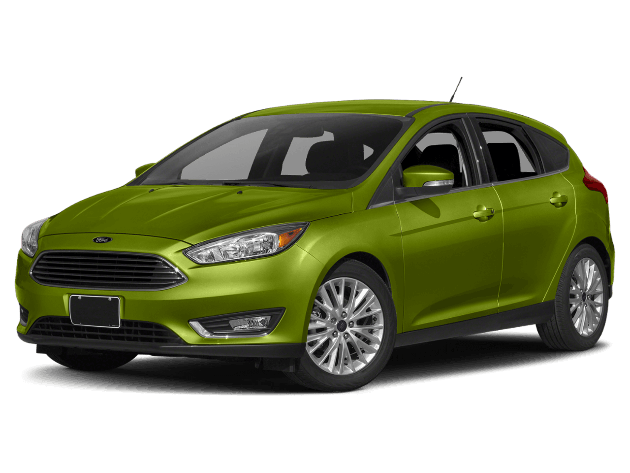 2018 Ford Focus Titanium Hatch - Front 3/4, facing to the left