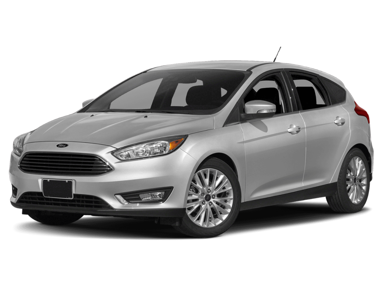 2018 Ford Focus Titanium Hatch - Front 3/4, facing to the left