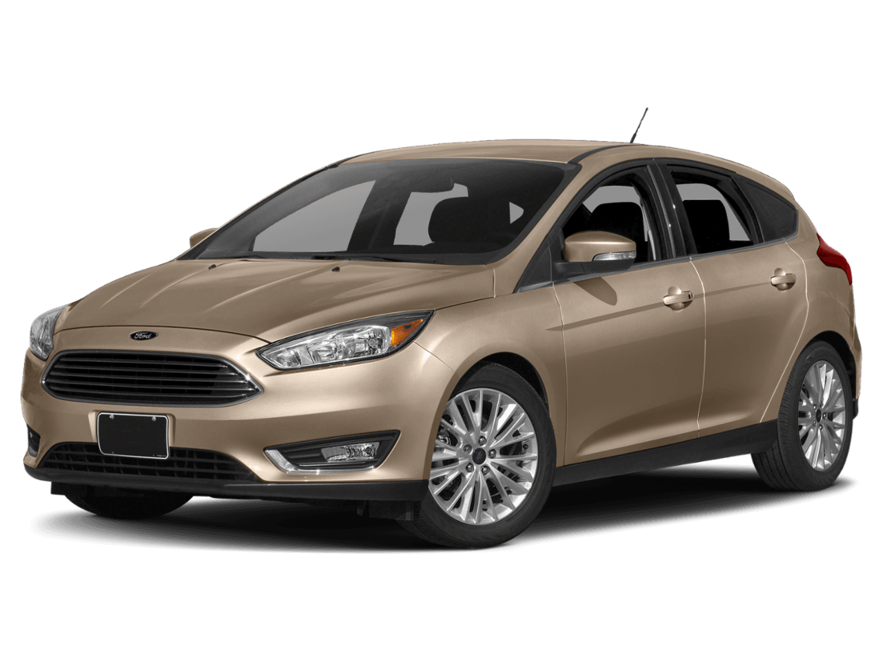 2018 Ford Focus Titanium Hatch - Front 3/4, facing to the left