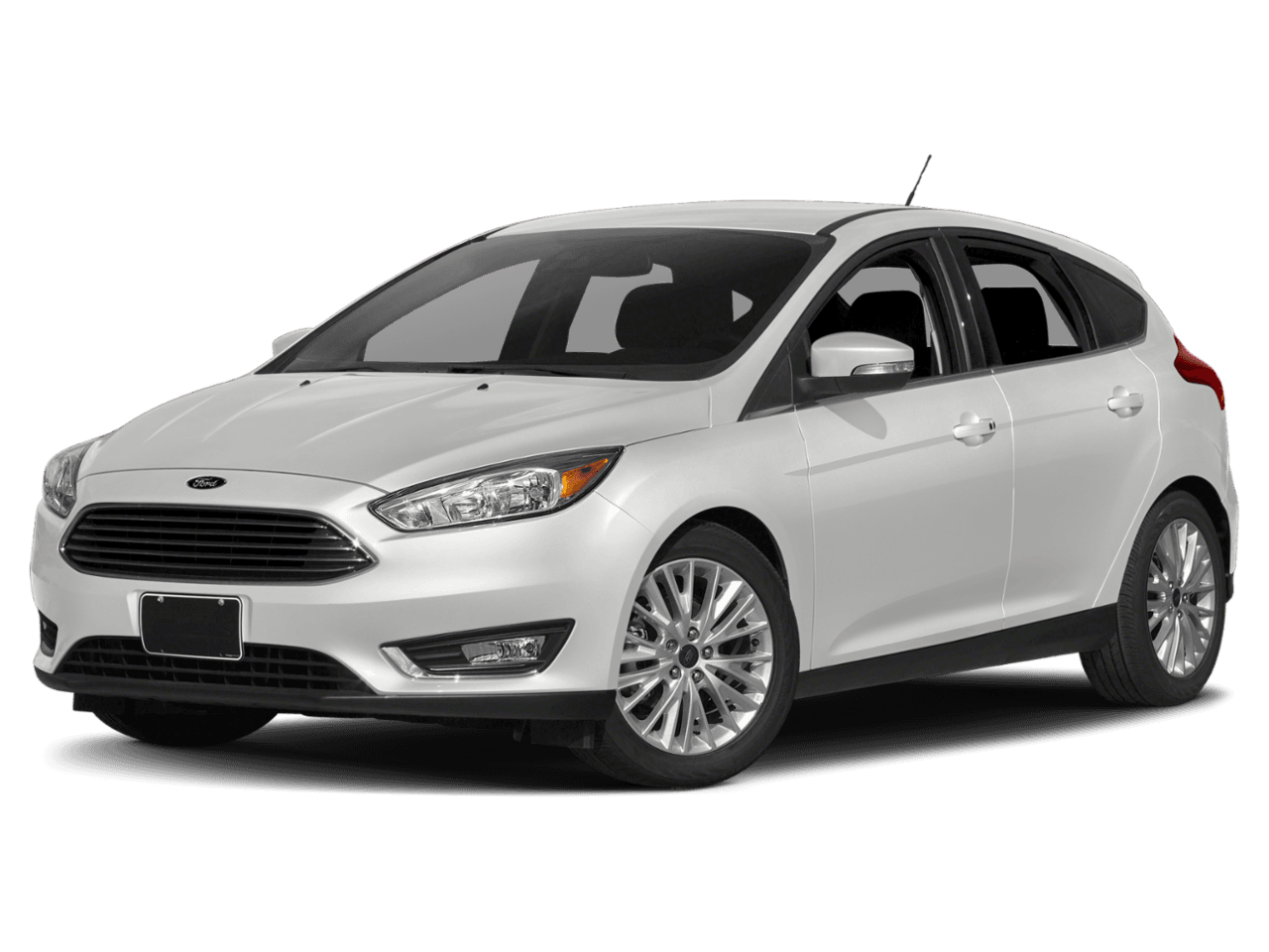 2018 Ford Focus Titanium Hatch - Front 3/4, facing to the left