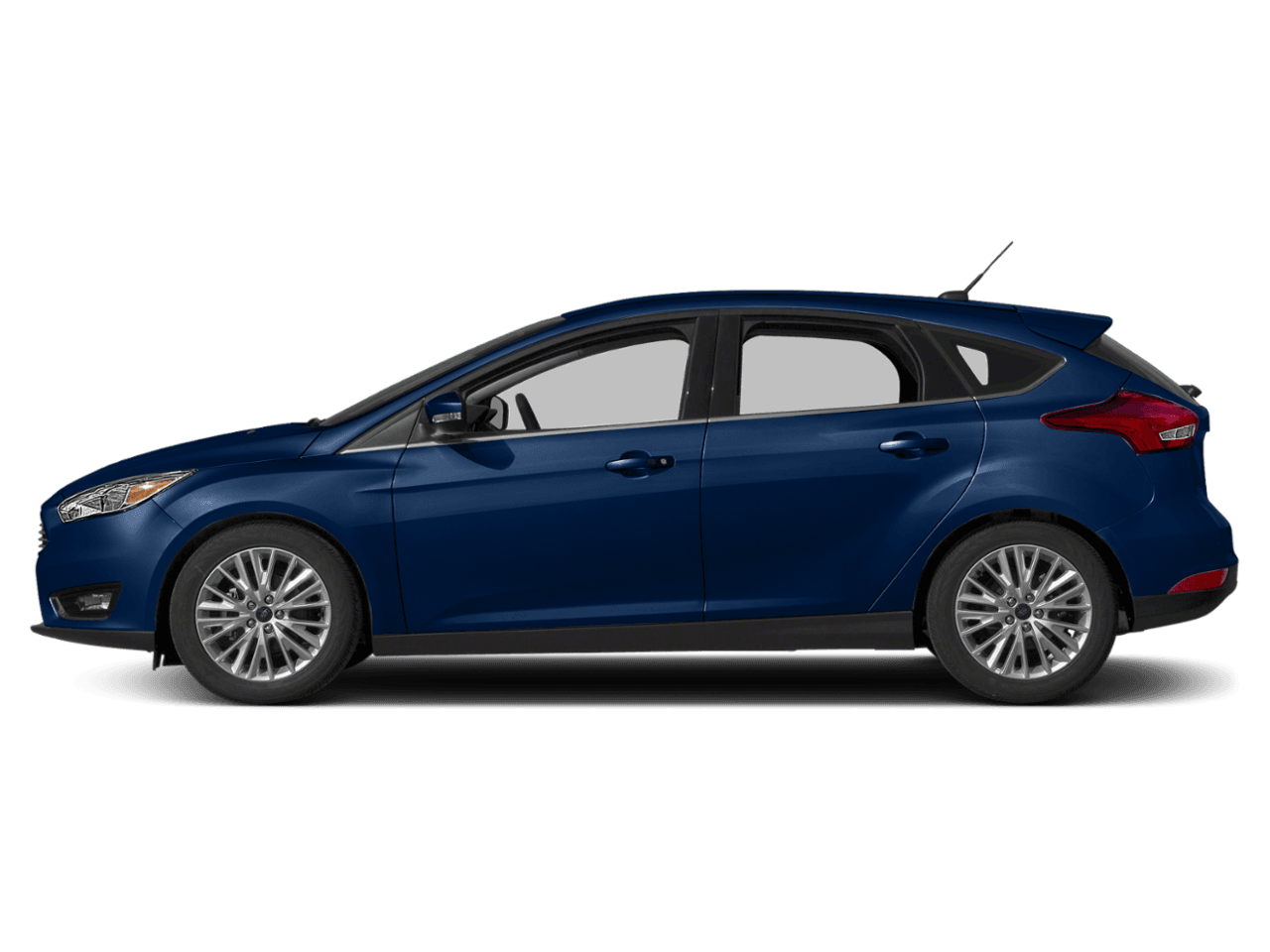 2018 Ford Focus Titanium Hatch - Profile, facing to the left