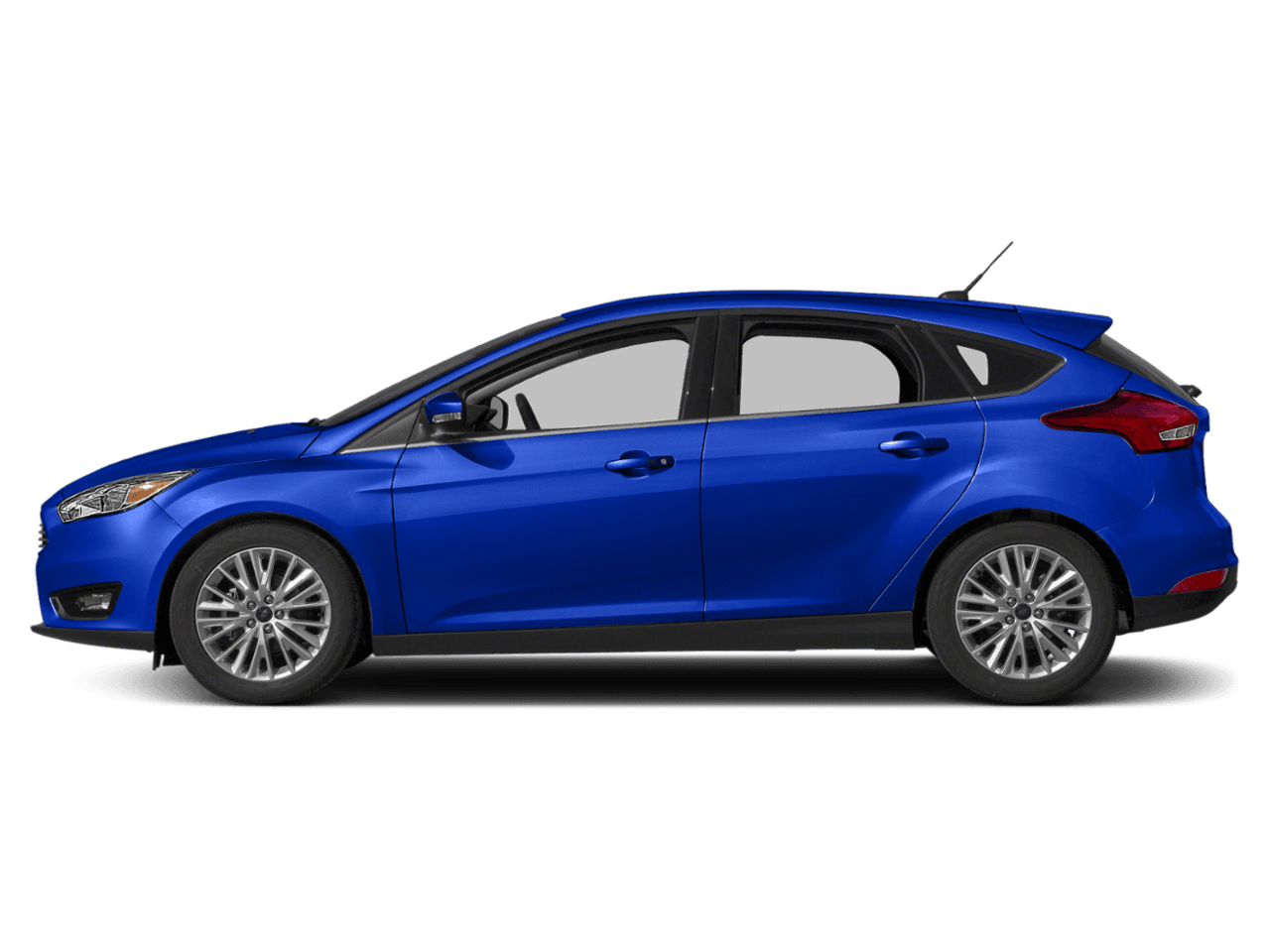 2018 Ford Focus Titanium Hatch - Profile, facing to the left