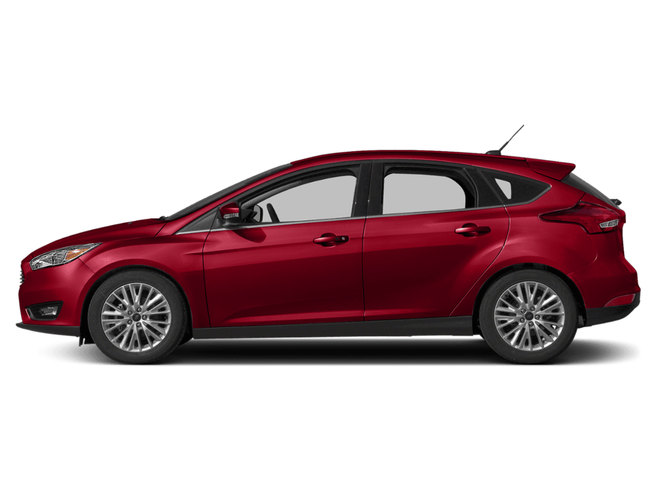 2018 Ford Focus Titanium Hatch - Profile, facing to the left