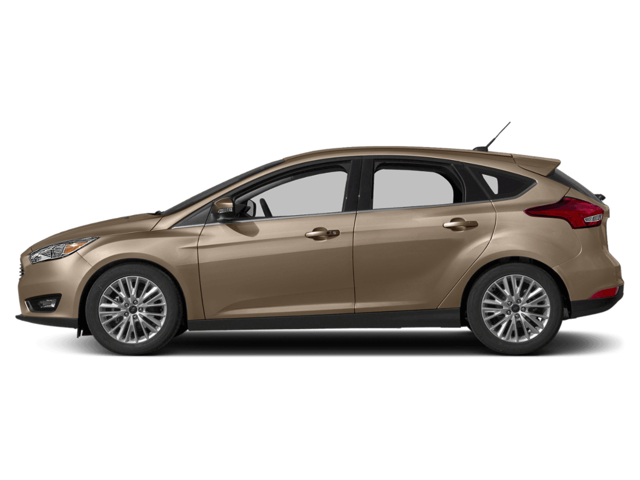 2018 Ford Focus Titanium Hatch - Profile, facing to the left