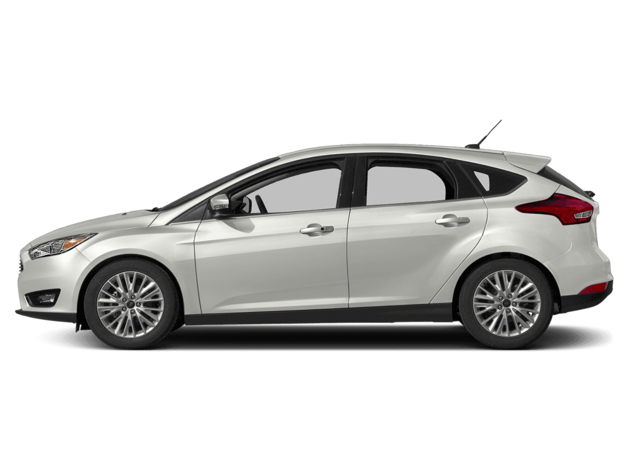 2018 Ford Focus Titanium Hatch - Profile, facing to the left