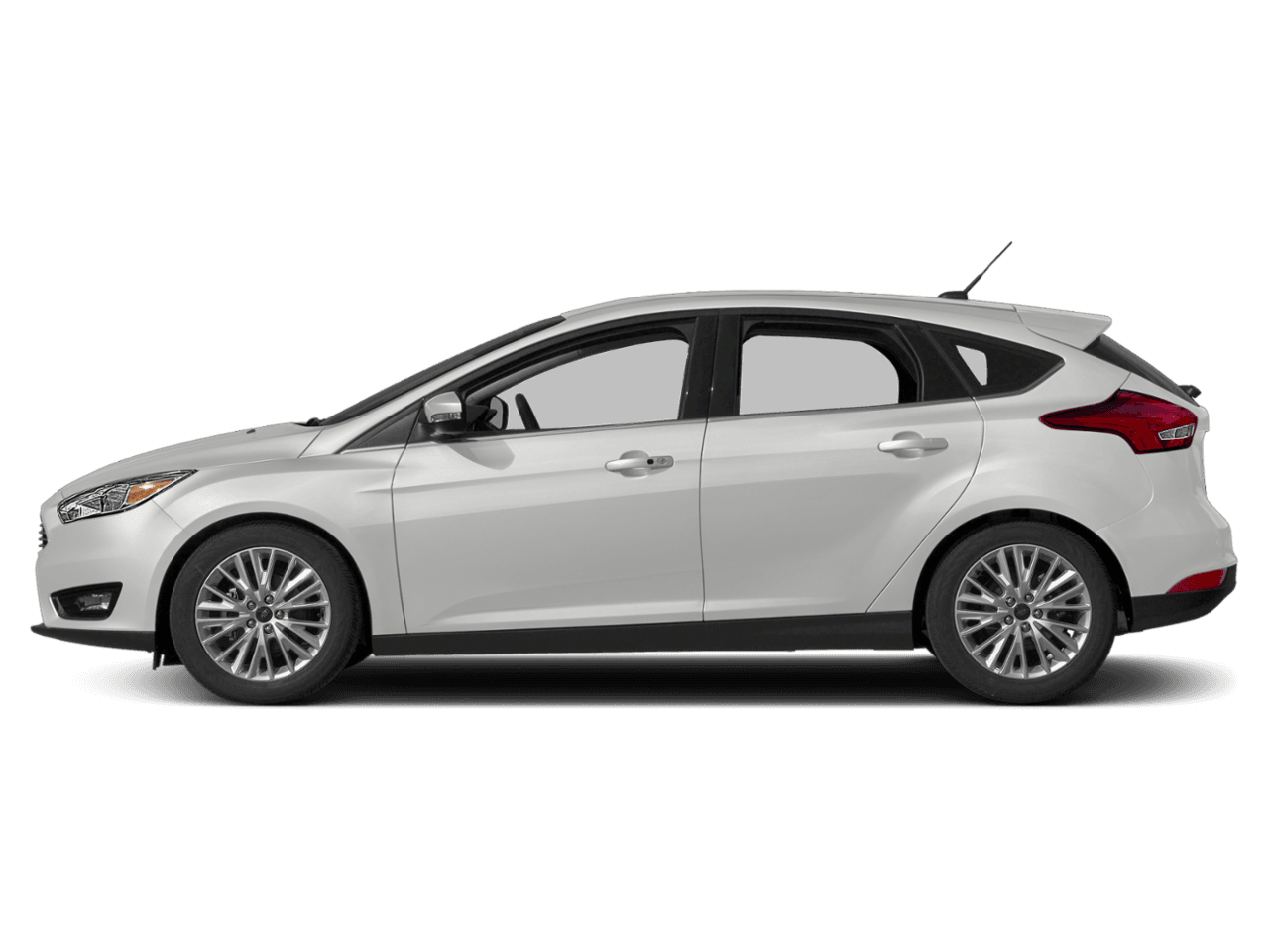 2018 Ford Focus Titanium Hatch - Profile, facing to the left