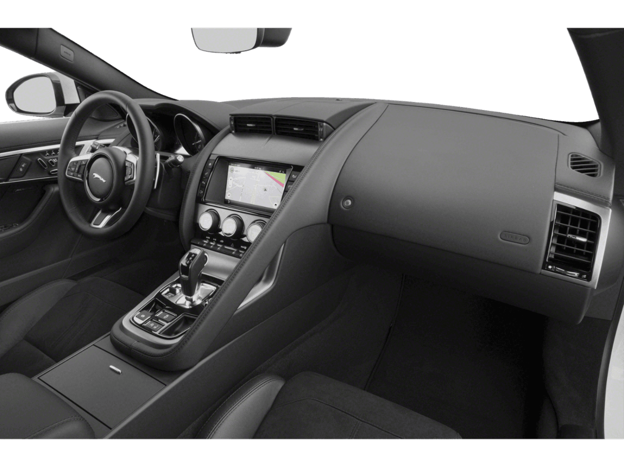 2018 Jaguar F-TYPE 340HP - Interior Passenger Dash