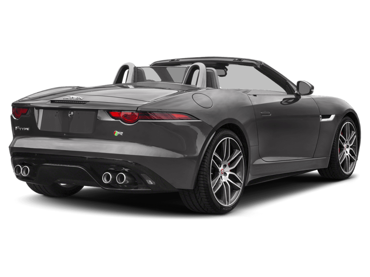 2018 Jaguar F-TYPE 340HP - Rear 3/4, facing to the right