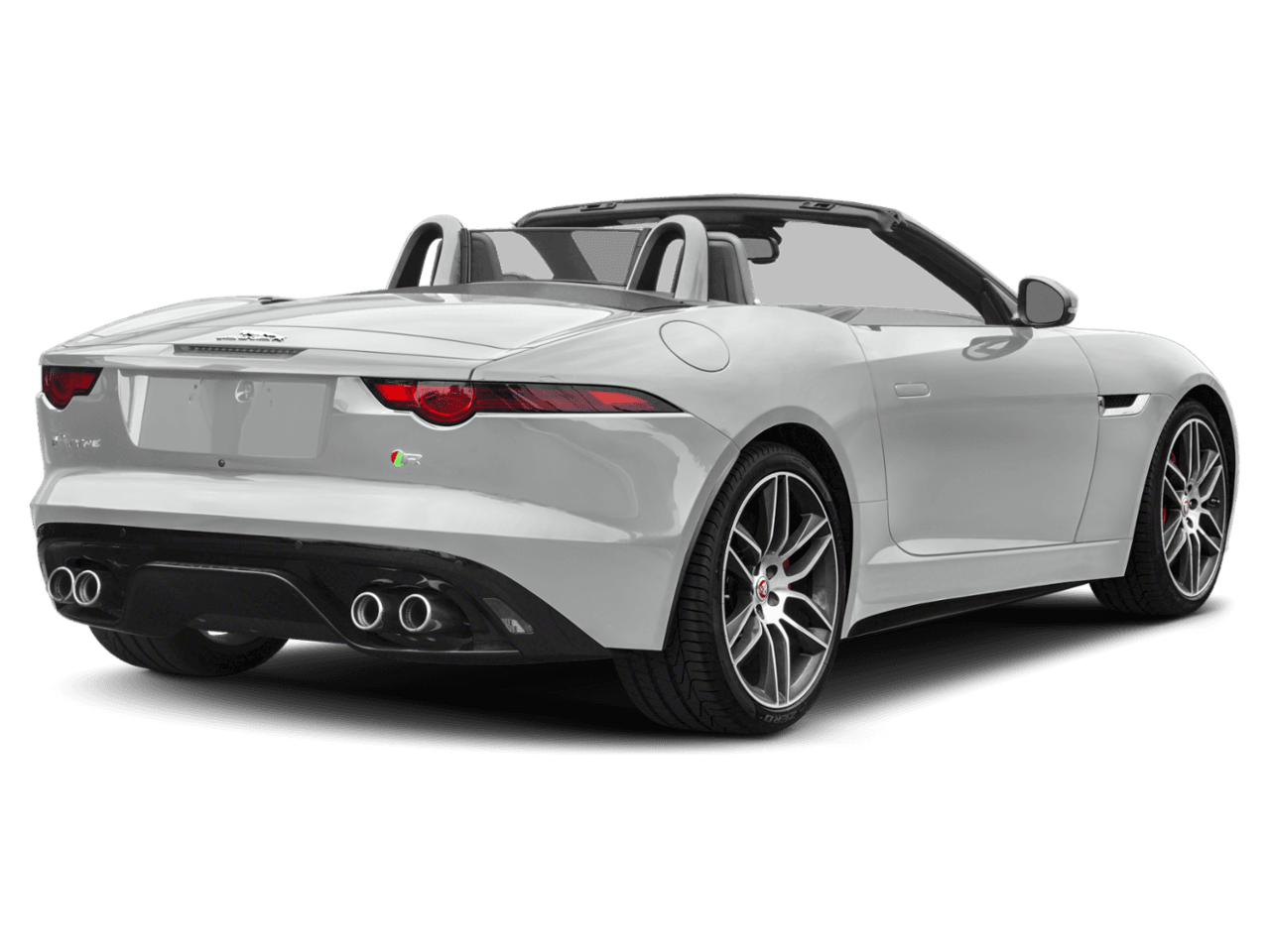 2018 Jaguar F-TYPE 340HP - Rear 3/4, facing to the right