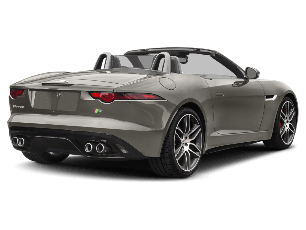 2018 Jaguar F-TYPE 380HP - Rear 3/4, facing to the right