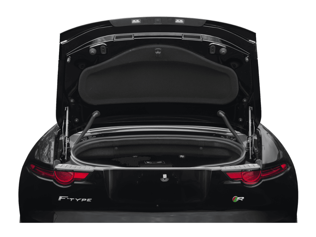 2018 Jaguar F-TYPE R - Interior Trunk with Hatch Open Feature