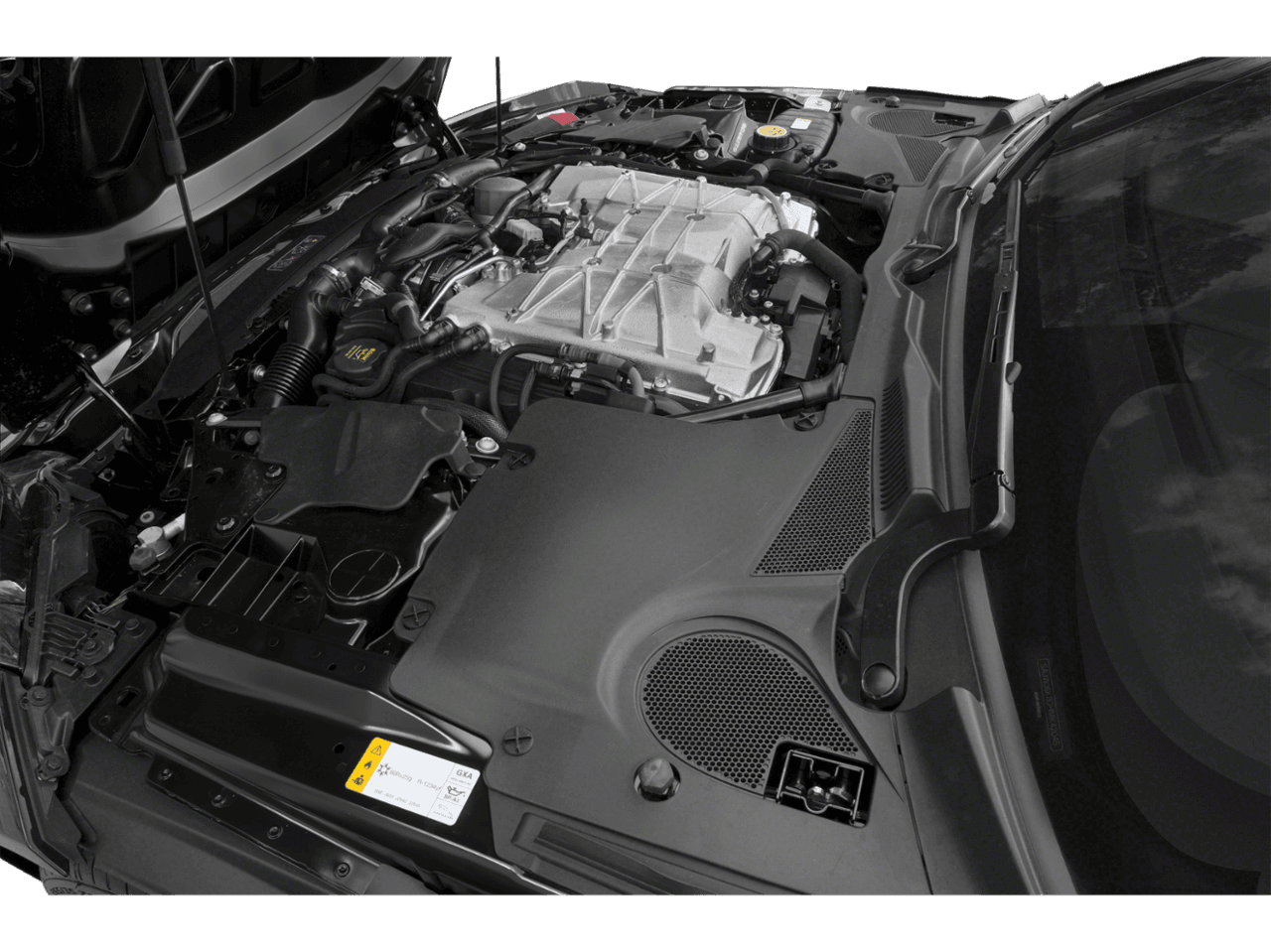 2018 Jaguar F-TYPE SVR - Interior Engine Shot Feature