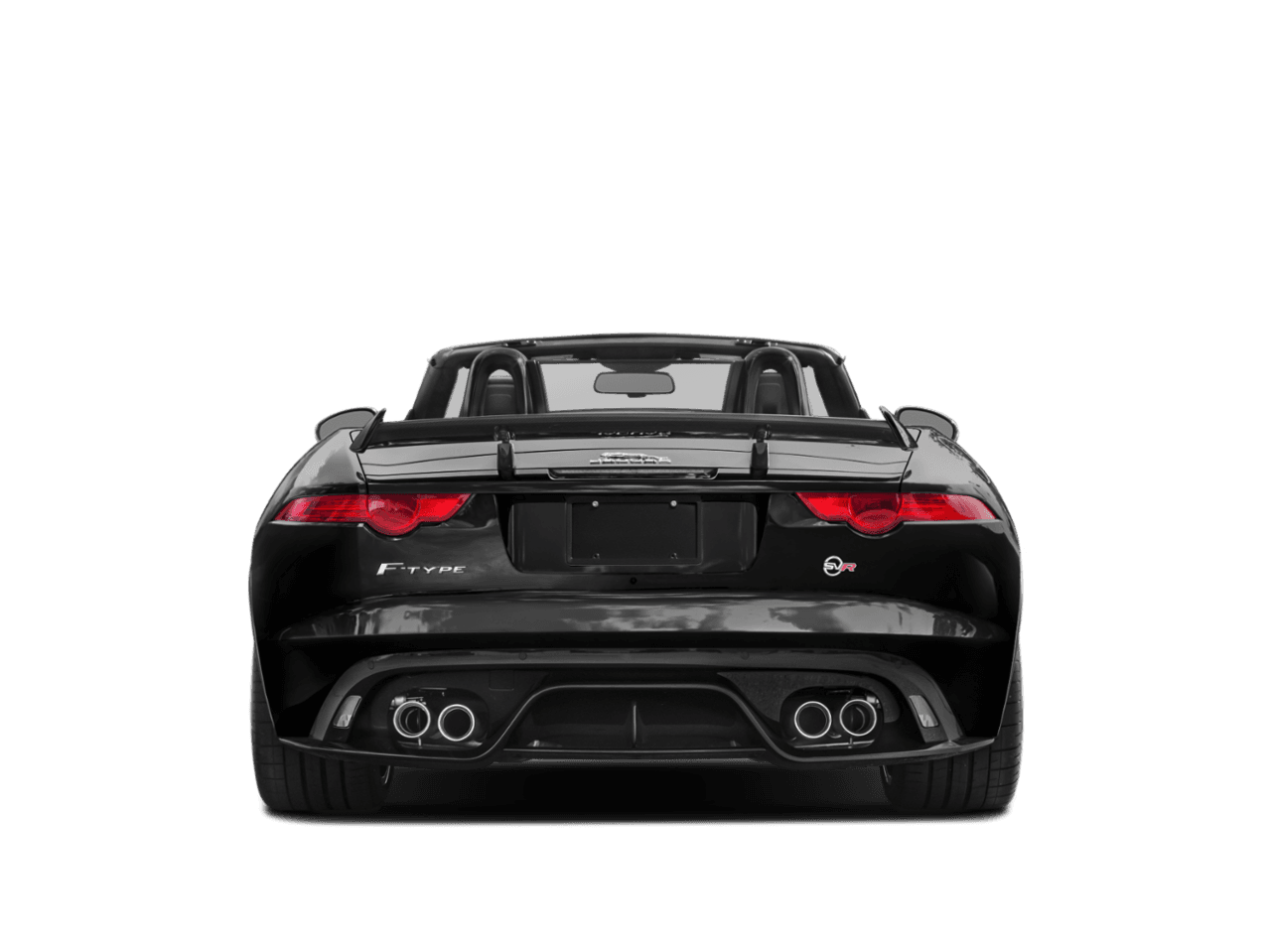 2018 Jaguar F-TYPE SVR - Rear (full)