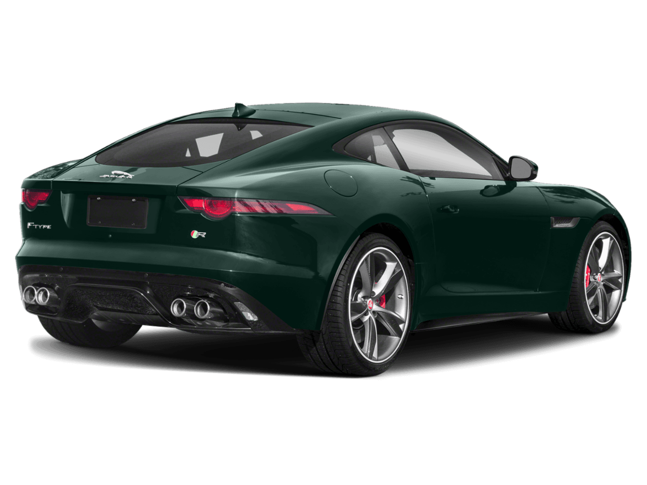 2018 Jaguar F-TYPE R-Dynamic - Rear 3/4, facing to the right