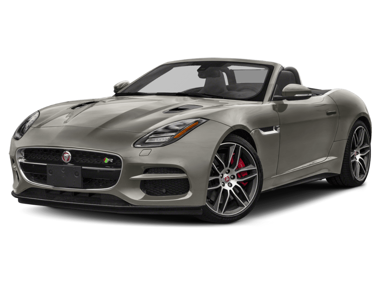 2018 Jaguar F-TYPE R-Dynamic - Front 3/4, facing to the left