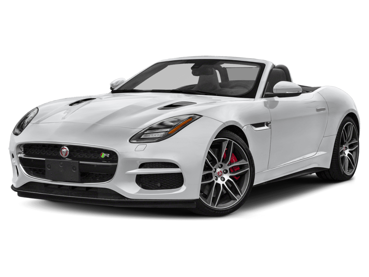 2018 Jaguar F-TYPE R-Dynamic - Front 3/4, facing to the left