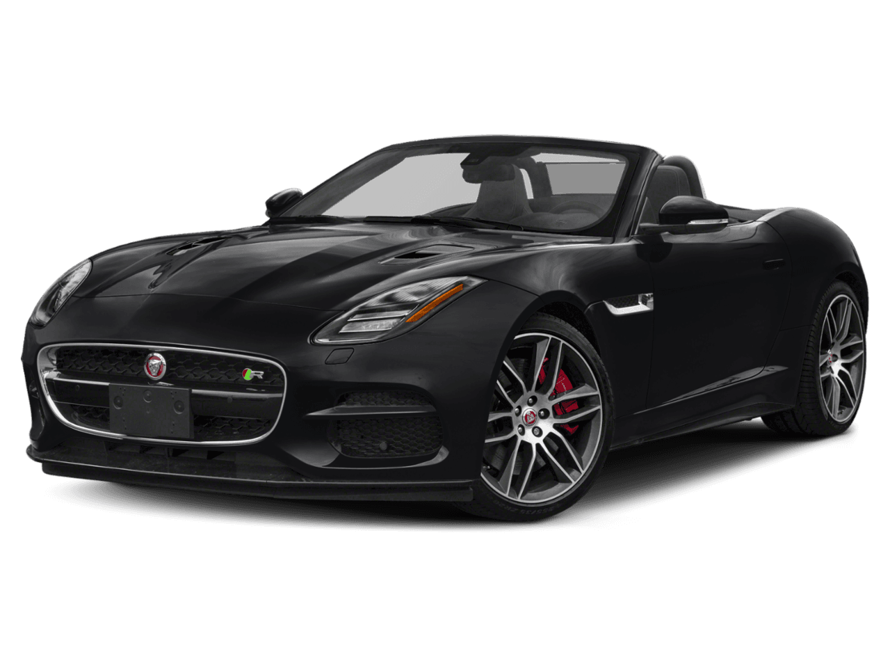 2018 Jaguar F-TYPE R-Dynamic - Front 3/4, facing to the left