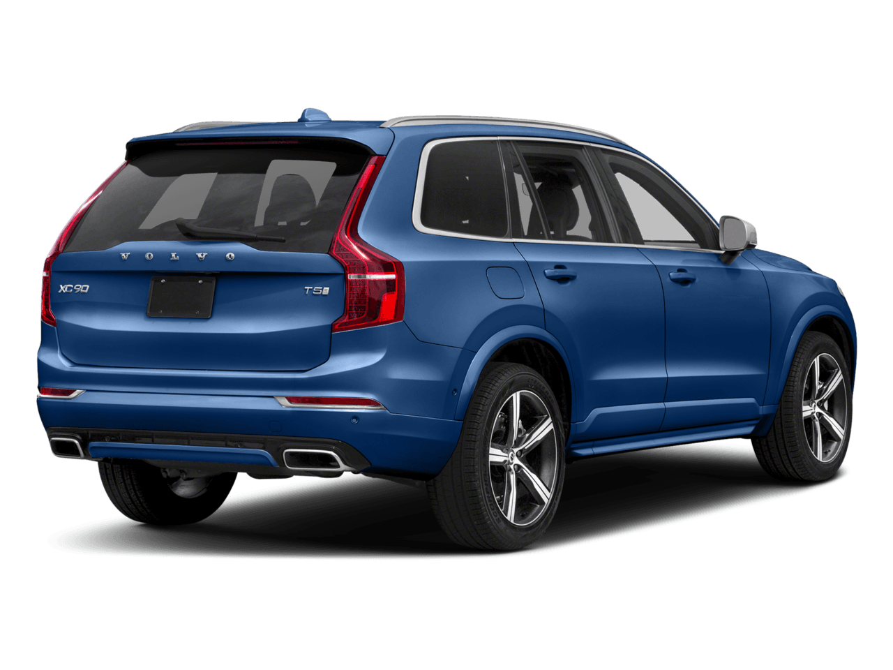 2018 Volvo XC90 R-Design - Rear 3/4, facing to the right