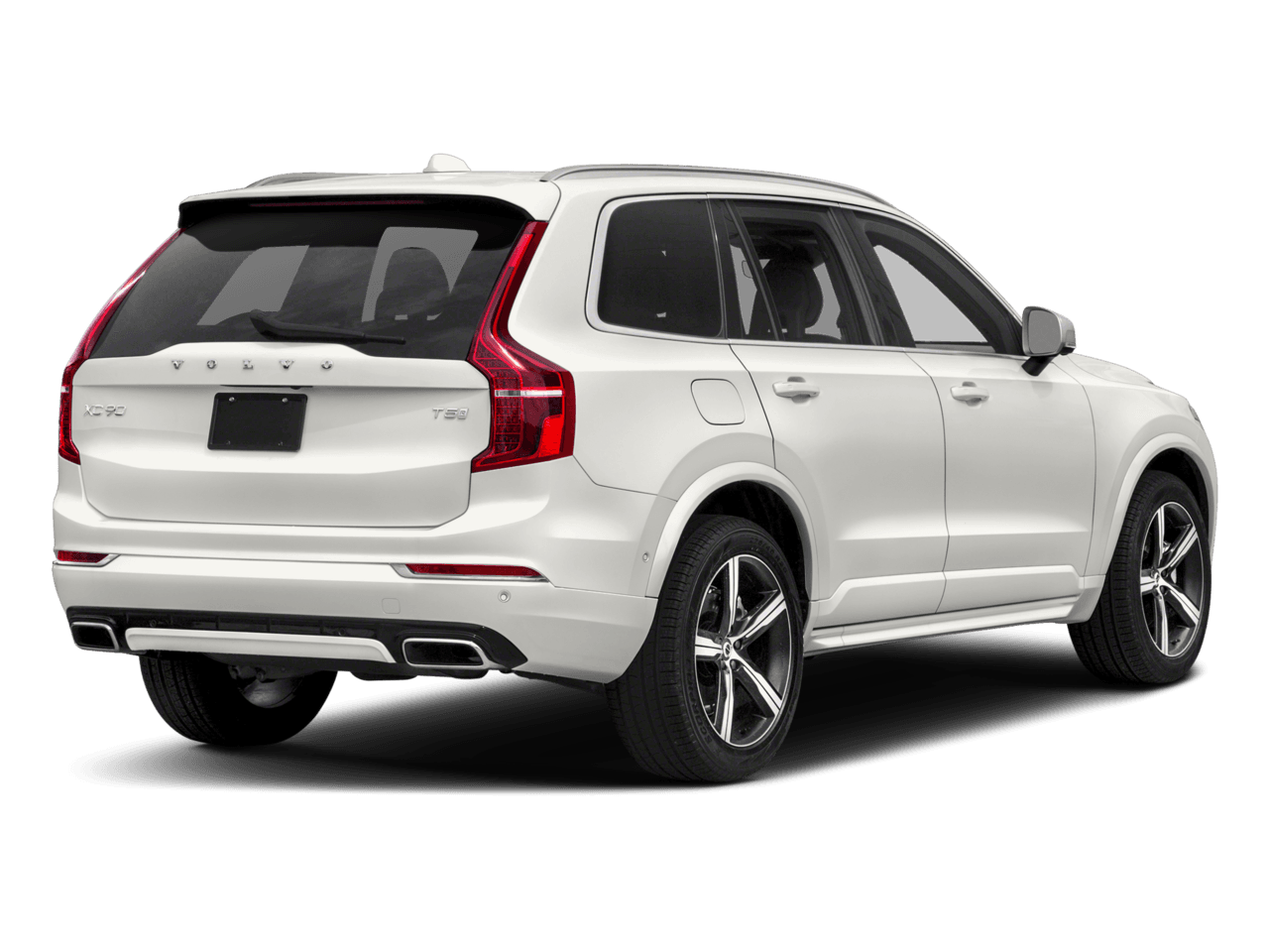2018 Volvo XC90 R-Design - Rear 3/4, facing to the right