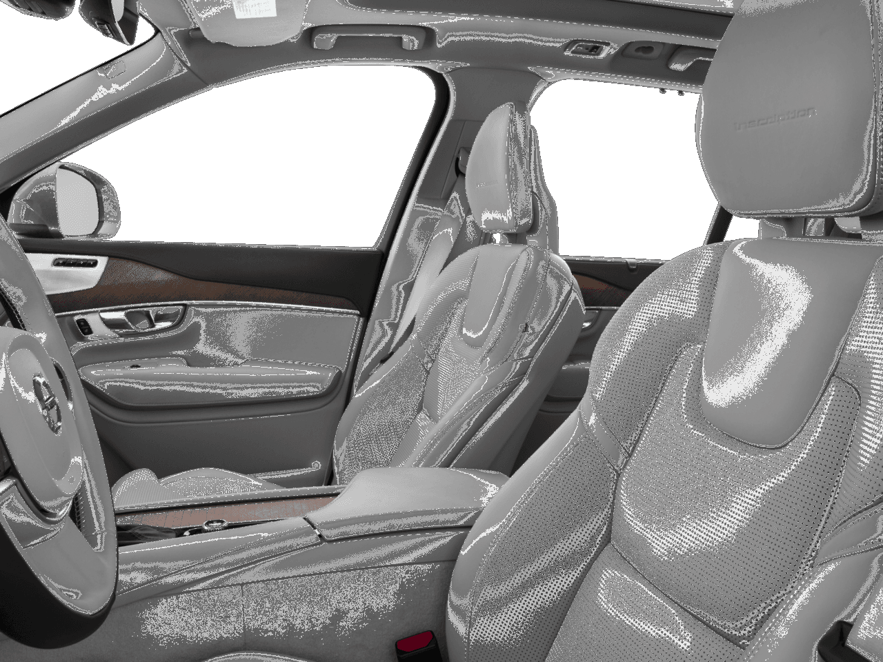 2018 Volvo XC90 Inscription - Interior Driver's Side with Door Open, Front Seat Feature