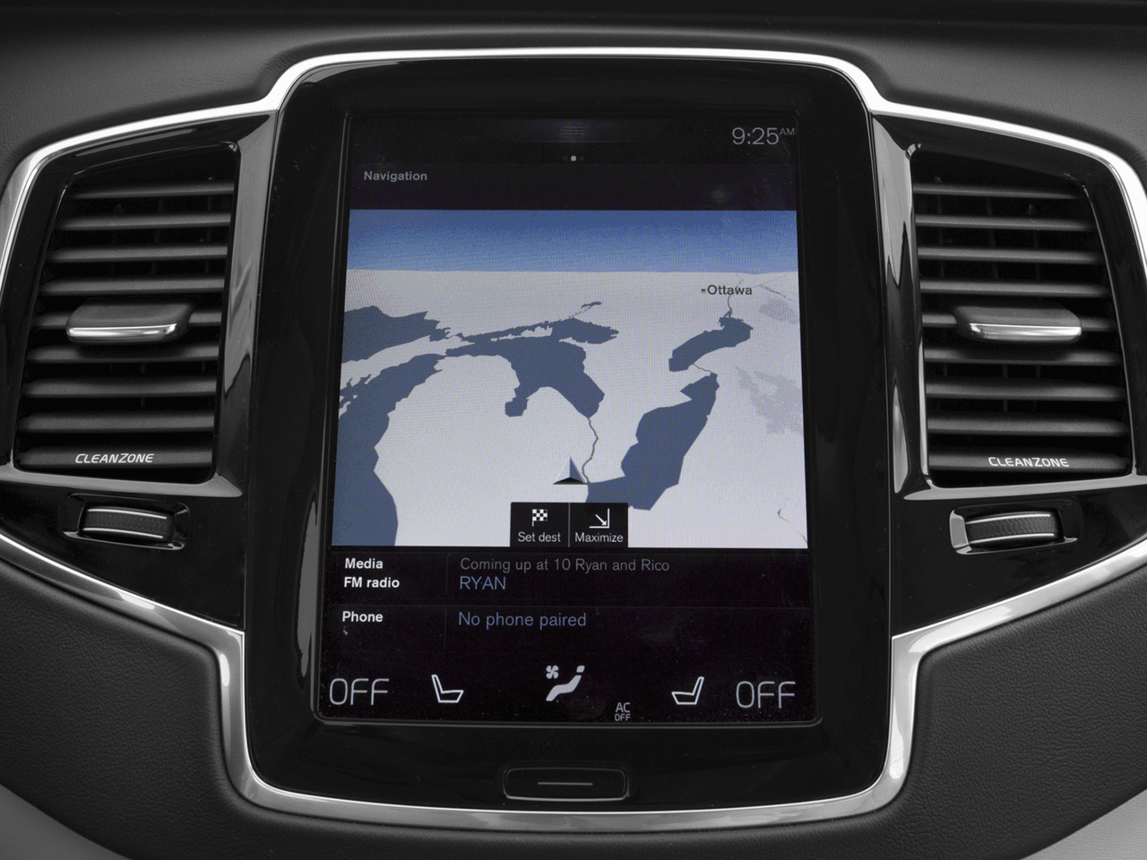 2018 Volvo XC90 Inscription - Interior Navigation System