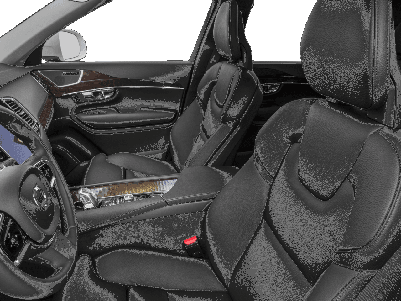 2018 Volvo XC90 Inscription - Interior Driver's Side with Door Open, Front Seat Feature