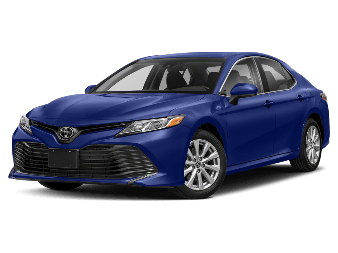 2018 Toyota Camry LE - Front 3/4, facing to the left