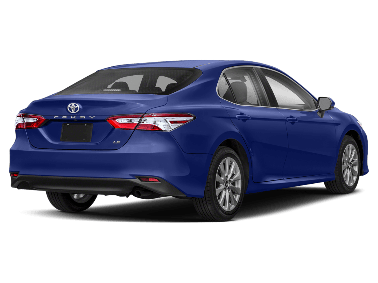 2018 Toyota Camry LE - Rear 3/4, facing to the right