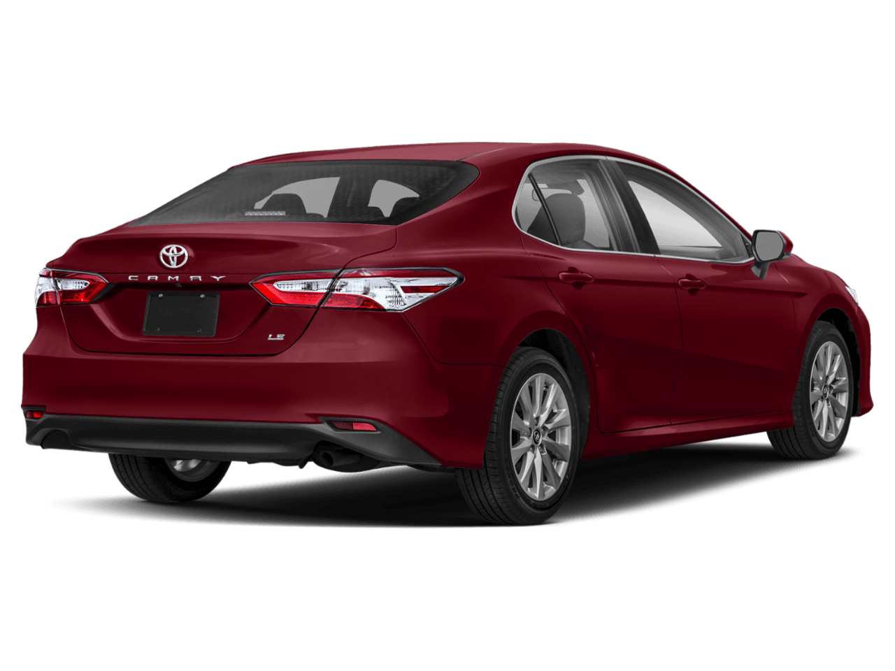 2018 Toyota Camry LE - Rear 3/4, facing to the right