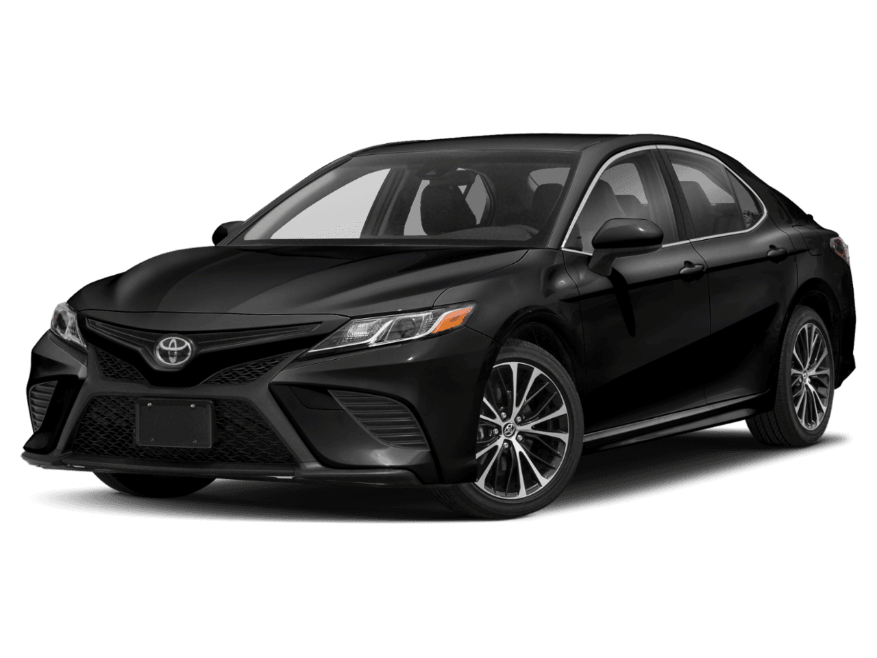 2018 Toyota Camry SE - Front 3/4, facing to the left