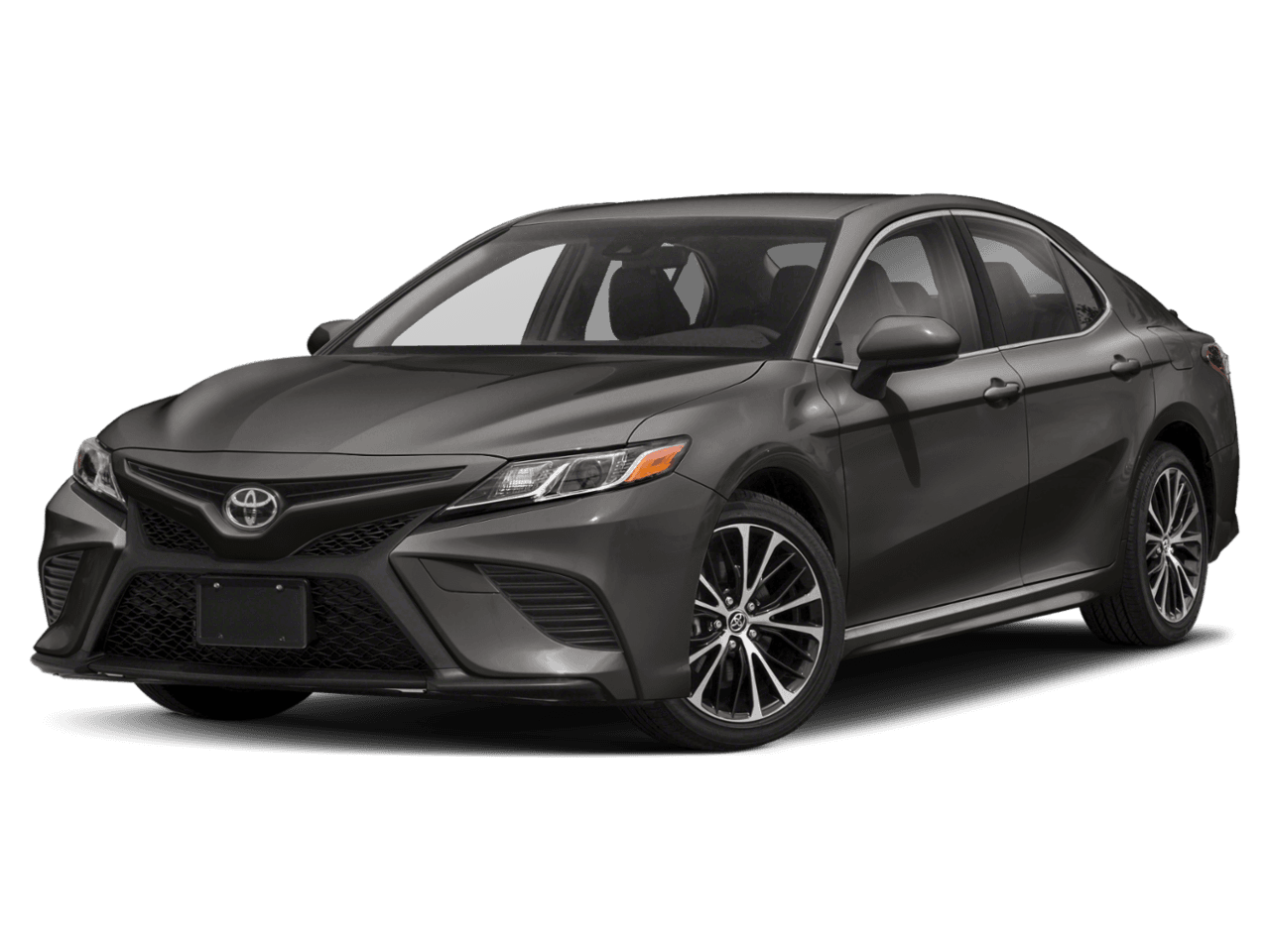 2018 Toyota Camry SE - Front 3/4, facing to the left