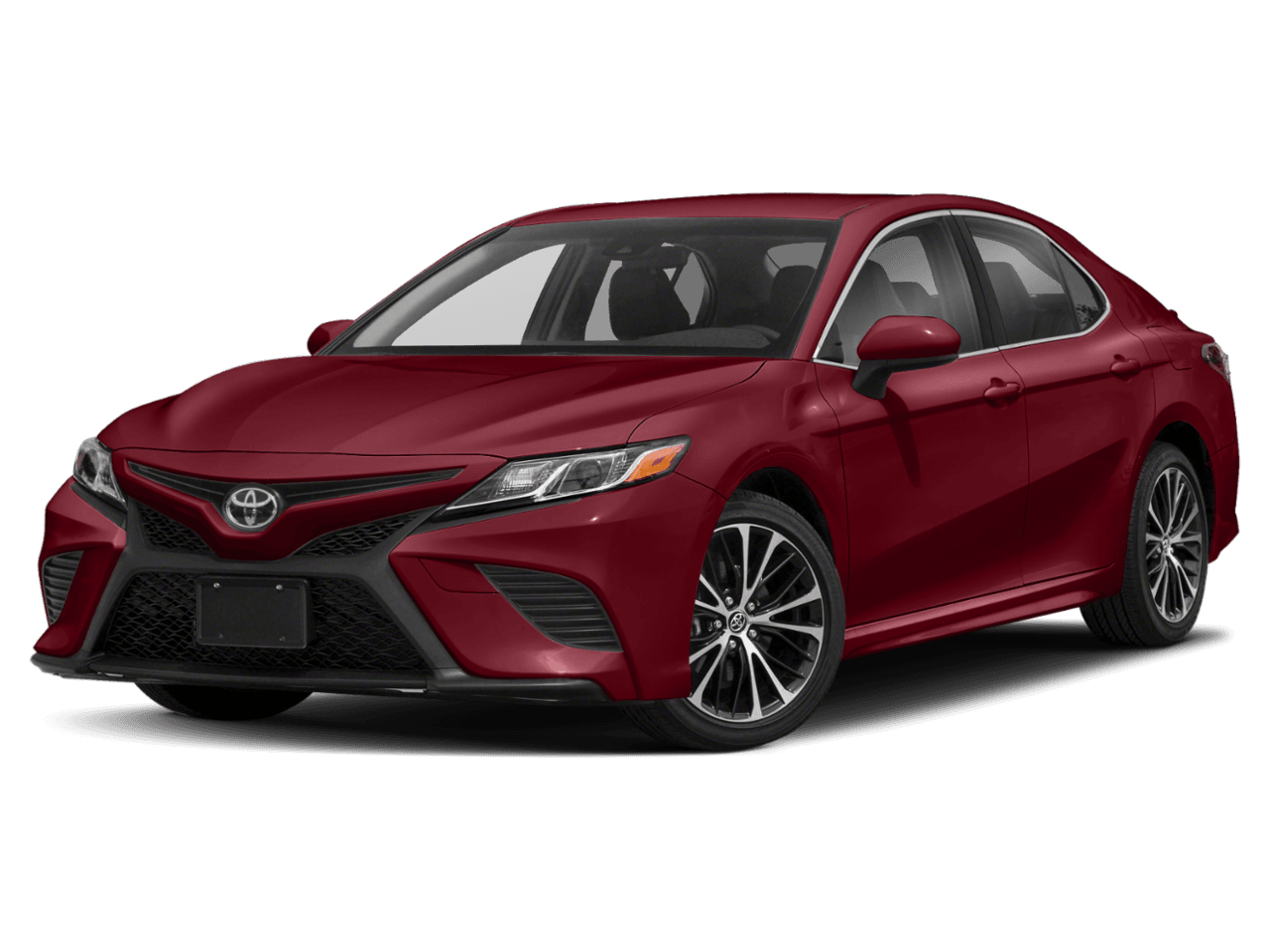 2018 Toyota Camry SE - Front 3/4, facing to the left