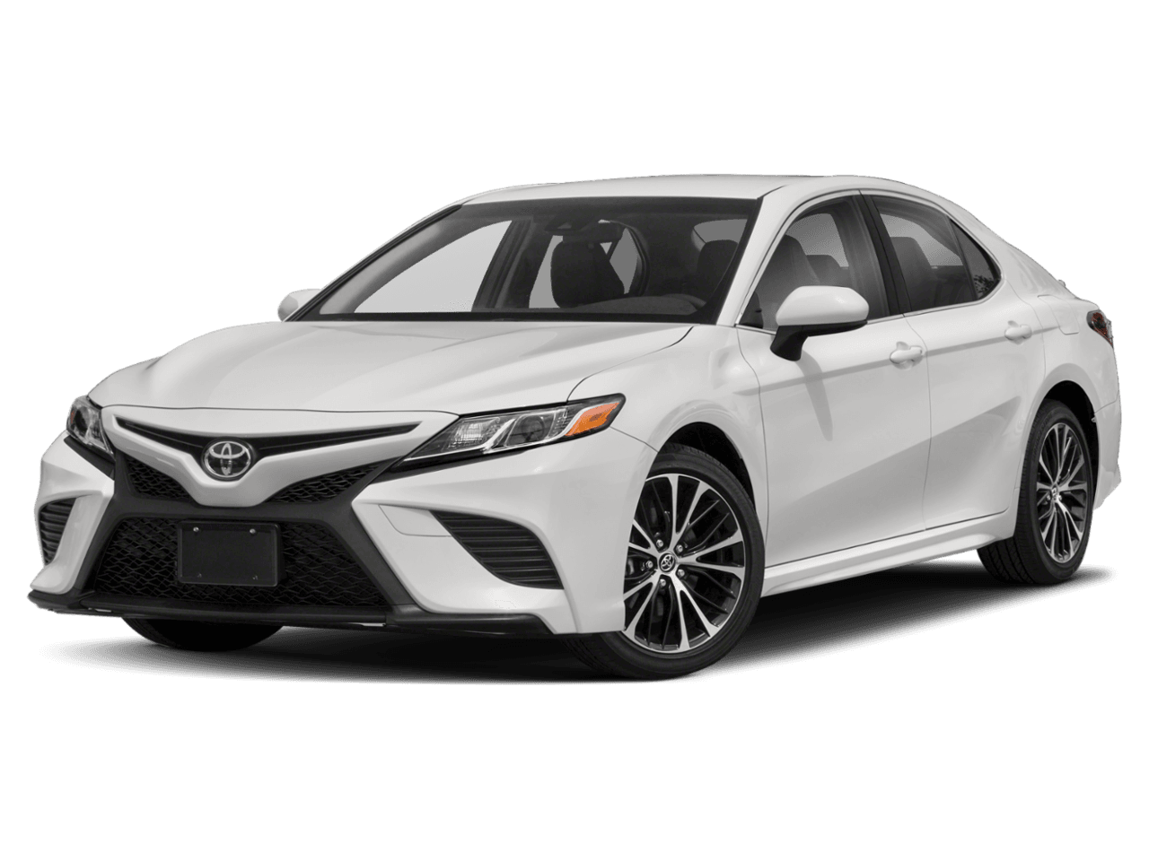 2018 Toyota Camry SE - Front 3/4, facing to the left