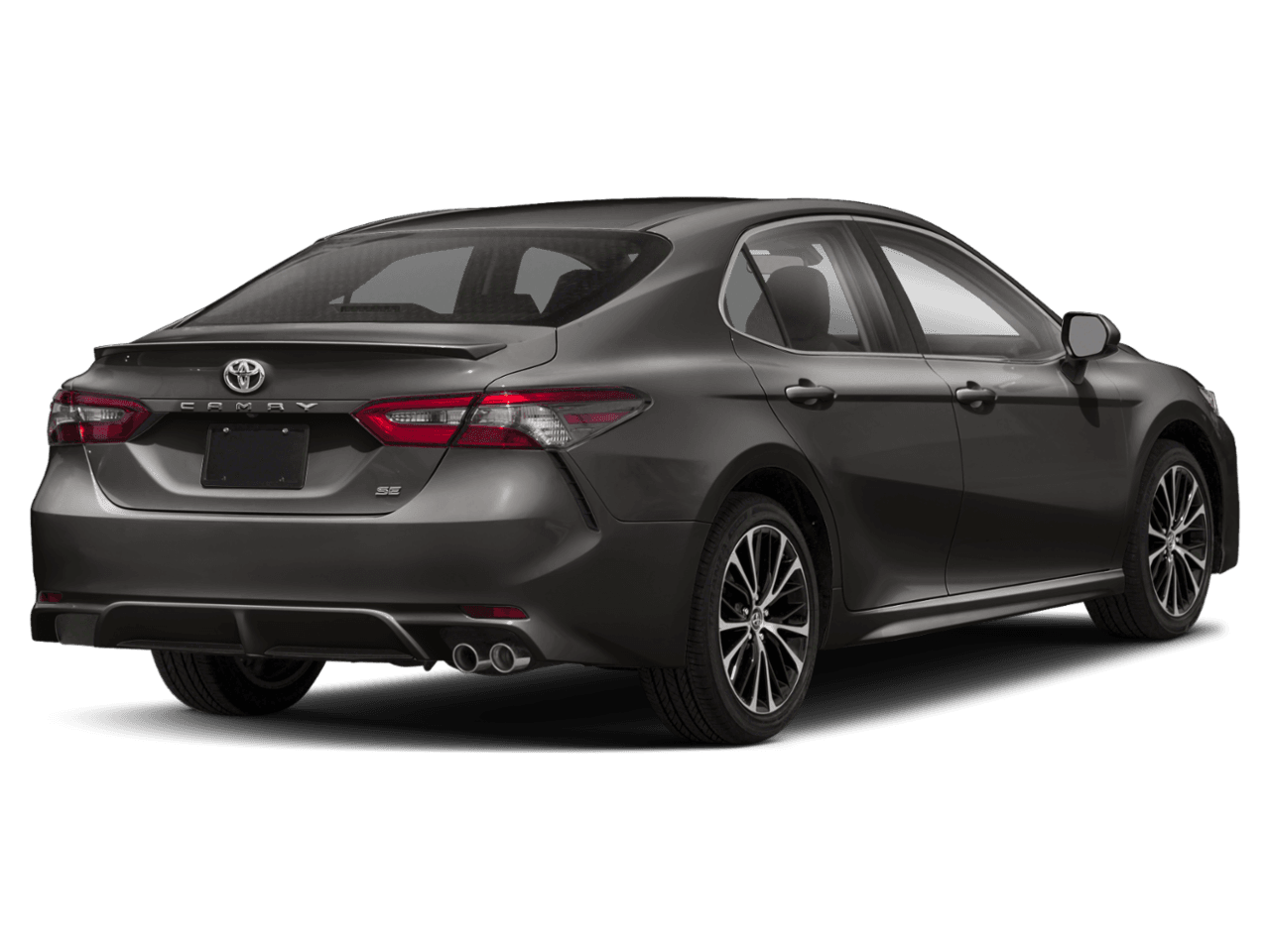 2018 Toyota Camry SE - Rear 3/4, facing to the right