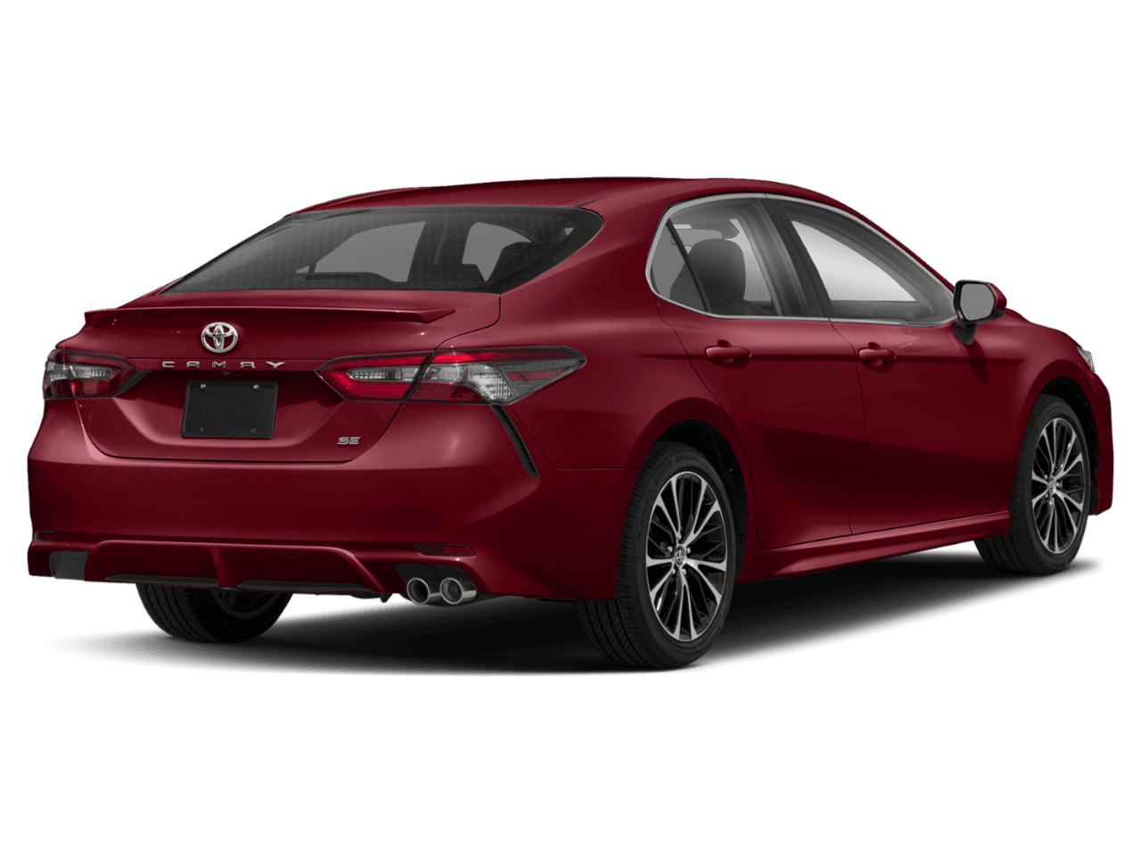 2018 Toyota Camry SE - Rear 3/4, facing to the right