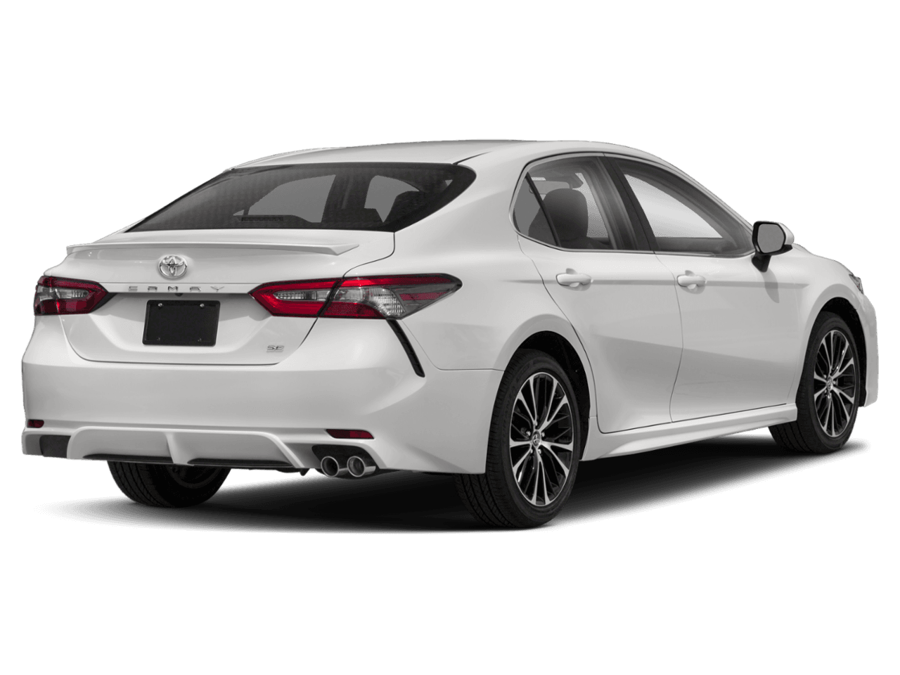 2018 Toyota Camry SE - Rear 3/4, facing to the right