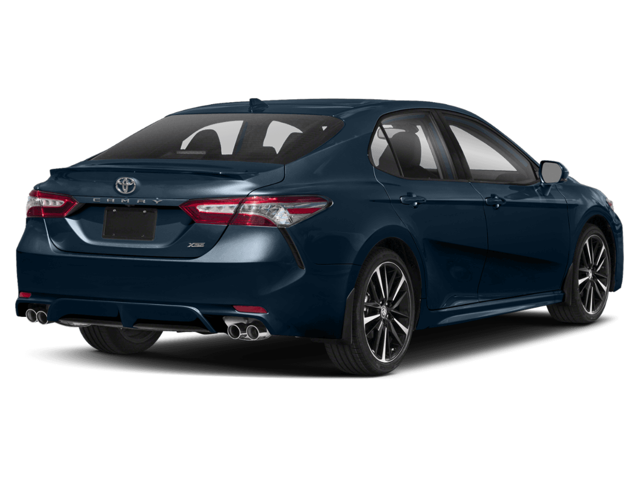 2018 Toyota Camry XSE - Rear 3/4, facing to the right