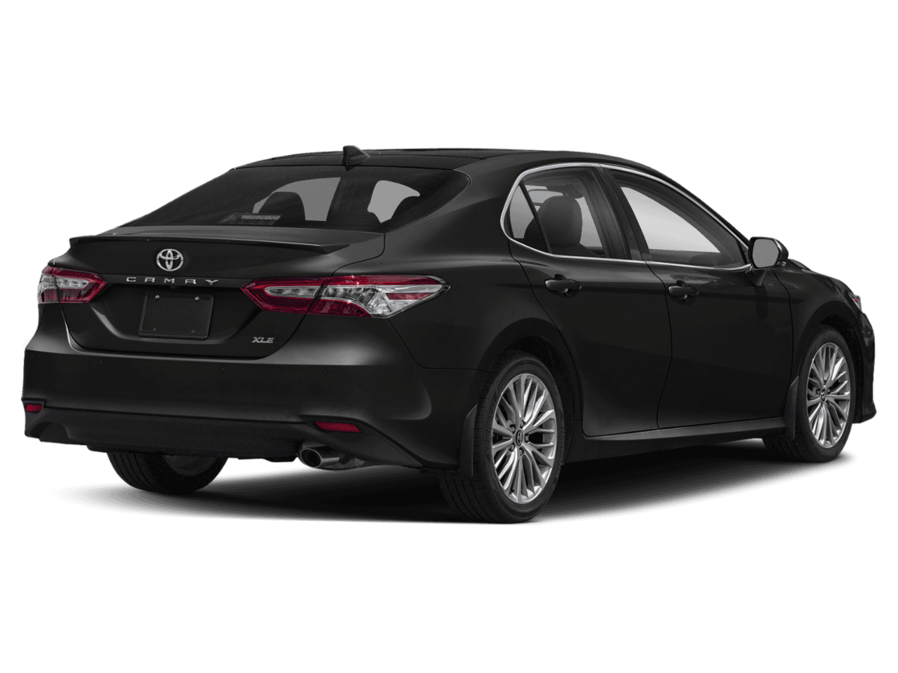2018 Toyota Camry XLE - Rear 3/4, facing to the right