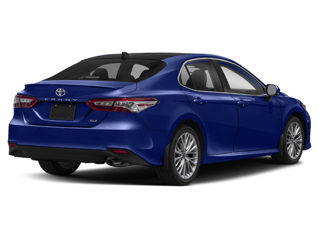 2018 Toyota Camry XLE - Rear 3/4, facing to the right