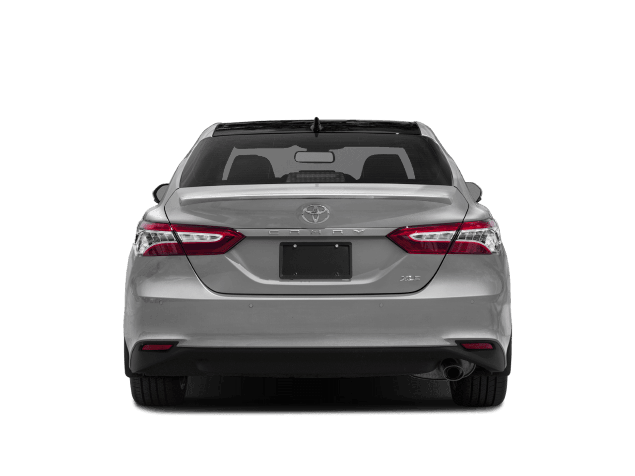 2018 Toyota Camry XLE V6 - Rear (full)