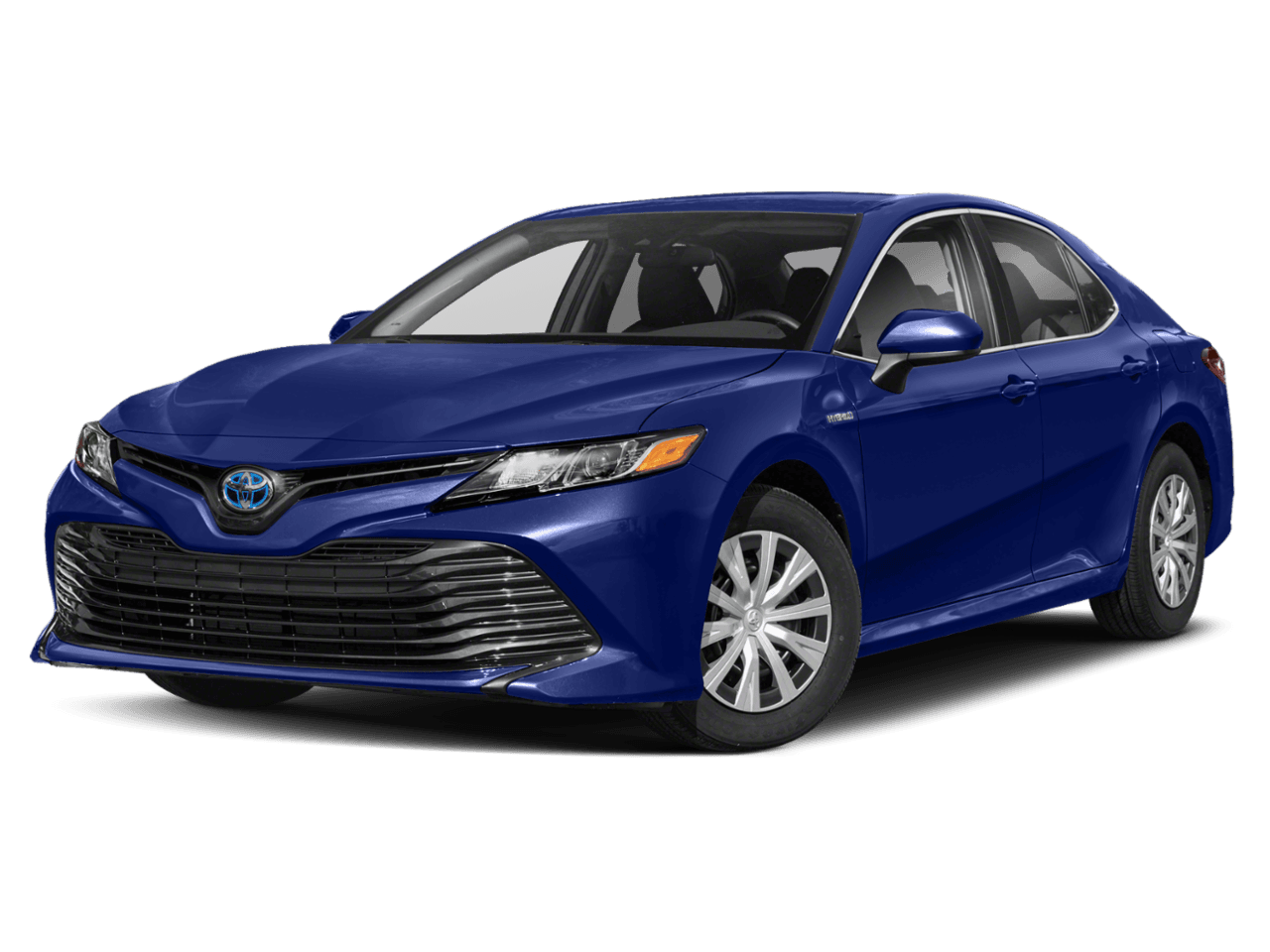 2018 Toyota Camry Hybrid LE - Front 3/4, facing to the left